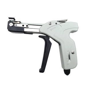 Pince à sertir les attaches de câble en acier inoxydable autobloquante 9 mm, outil automatique de coupe et de regroupement des attaches de câble - Product Image 1