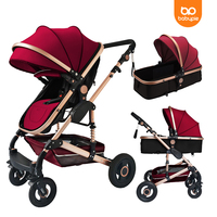 Babypie 3 en 1 Offre Spéciale usine Poussette de luxe pour bébé Poussette de bébé à paysage élevé pour nouveau-né