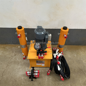 Çift Etkili 400 Ton 500 Ton Hidrolik Kriko, Pompa ile 2000 mm Boru İtme İçin - Product Image 1