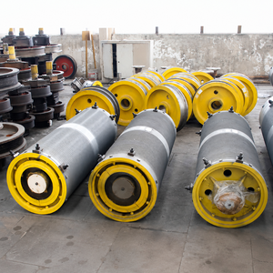 Ensemble de tambours de câbles métalliques soudés sur mesure en Q355B pour grues aériennes et portiques robustes - Product Image 3