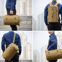 Sac de poitrine tactique compact et portable en polyester 600D avec fermeture éclair, multi-fonctions, double système Molle, pour le cyclisme et les activités transfrontalières