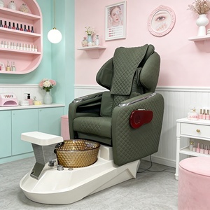 Fauteuil de salon professionnel inclinable et chauffant avec fonction de massage, équipement de salon de beauté, fauteuil de <span class=keywords><strong>pédicure</strong></span> pour spa des pieds - Product Image 1