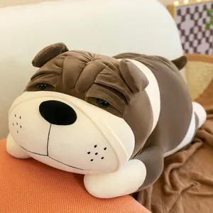 Juguetes de Peluche de Perro Shar Pei de Alta Calidad y Bajo MOQ, <span class=keywords><strong>Animales</strong></span> de Peluche Personalizados, Peluches de Perro con Cabeza Grande - Product Image 6