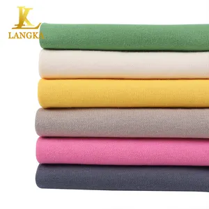 Langka เสื้อสเวตเตอร์ถักมีฮู้ดย้อมสีผ้าฝ้ายออร์แกนิก100% 200gsm 185ซม. ผ้าเฟรนช์เทอร์รี่