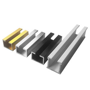 Rail coulissant silencieux, rail coulissant télescopique en alliage d'aluminium, installation supérieure et latérale, pas besoin de percer, <span class=keywords><strong>tringle</strong></span> à <span class=keywords><strong>rideau</strong></span> - Product Image 2