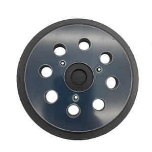 แผ่นขัด125มม. แผ่นขัดด้านหลังแบบตะขอและห่วงสำหรับขัดแบบสุ่มแผ่นรองเครื่องขัดกระดาษทรายแผ่นรองเครื่องมือไฟฟ้า - Product Image 4