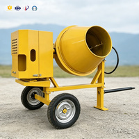 Promotion : Bétonnière Électrique 350L avec Trémie de Chargement et Tambour en Acier de Haute Qualité pour Utilisation Longue Durée sur Chantier