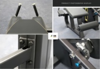 SK Ensemble Complet d'Équipements de Musculation Réglables pour Centre de Fitness – Pack d'Appareils de Musculation à Poids Libres pour Entraînement de Force et Exercices des Jambes