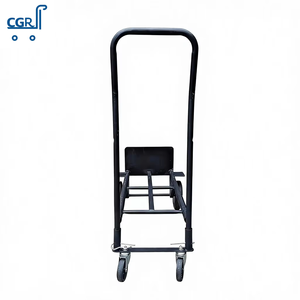 Carretilla <span class=keywords><strong>de</strong></span> Carga 2 en 1 con Capacidad <span class=keywords><strong>de</strong></span> 250 kg, Personalizable, <span class=keywords><strong>de</strong></span> 4 Ruedas, Plataforma Plegable, Cerrada <span class=keywords><strong>para</strong></span> Herramientas, OEM - Product Image 4