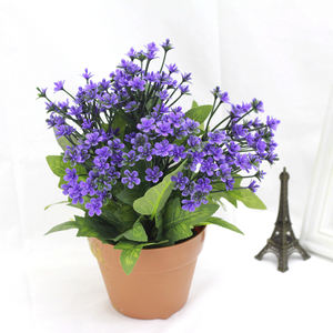 יצרנים למכור גם סחלב פלסטיק צמח מים סירי צמחים מלאכותיים פרחים מלאכותיים עיצוב בית - Product Image 3