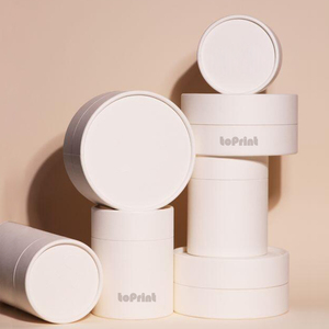 Boîtes cadeaux cylindriques de luxe en carton noir avec ruban, logo personnalisé, emballage <span class=keywords><strong>papier</strong></span>, pelliculage mat, gaufrage, revêtement UV, cadre photo - Product Image 3