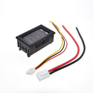 Kỹ thuật số trực tiếp hiện tại 0-100V 100V 10A 1A Vôn kế Ampe kế Ampe kế Volt điện áp hiện tại bảng điều chỉnh mét 0.28 inch - Product Image 2