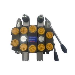 วาล์วควบคุมทิศทางไฮดรอลิกแบบหลายทิศทาง รุ่น DCV100 ซีรีส์ DCV ของ Huamao ผู้ผลิตจากจีน สำหรับรถตักและรถแทรกเตอร์ - Product Image 3