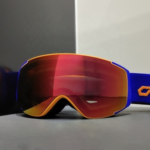 Lunettes de ski anti-buée à double couche personnalisées pour enfants, lentilles magnétiques pour adolescents, passionnés de snowboard, adaptées à l'extérieur - Product Image 4