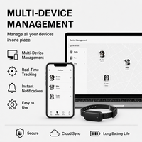 Traceur GPS pour chien de chasse professionnel, étanche IP65, autonomie de 15h, 4G, Bluetooth, lecture des trajets, alerte sonore à distance, électronique