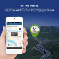 Traceur GPS pour vélo TKSTAR 4G TK906 avec lumière LED, antivol, dispositif de suivi GPS WIFI LBS, suivi à trois voies sur PC et application gratuits
