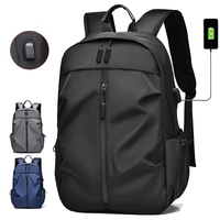 Tas Ransel Mahasiswa Anti Air Kapasitas Besar Grosir, Fashion Santai Olahraga, Logo Custom, Laptop dengan USB