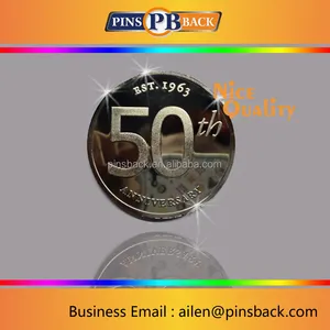 Personalizzato Dia Metallo Colata 3D Antico Militare Commemorare Sfida Coin, argento di Alta qualità placcato moneta