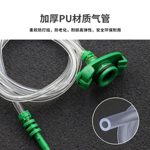 Adaptador de jeringa, conector de 30-55 cc para máquina dispensadora, cartucho de pegamento, material PP - Product Image 2