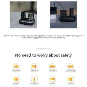 ใหม่ที่ชาร์จแบตเตอรี่ในอากาศ LP2แบบผสมผสาน-ช่องคู่แอปเชื่อมต่อใช้ได้กับแบตเตอรี่3ชนิดสำหรับ Canon อุปกรณ์วิดีโอดิจิตอล DIY - Product Image 6