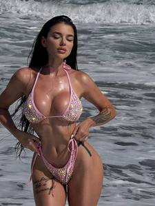 Conjunto <span class=keywords><strong>de</strong></span> Bikini <span class=keywords><strong>de</strong></span> Lentejuelas Brillantes Personalizable <span class=keywords><strong>de</strong></span> Fábrica para <span class=keywords><strong>Mujer</strong></span>, Diseño Nuevo 2026, Silueta Sexy y Atractiva, Personalización <span class=keywords><strong>de</strong></span> Bikini - Product Image 4