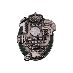 Nhà máy thiết kế kim loại Huy hiệu <span class=keywords><strong>pin</strong></span> biểu tượng tùy chỉnh chết đúc đồng Sliver mạ Antique lưu niệm ve áo <span class=keywords><strong>Pin</strong></span> - Product Image 2