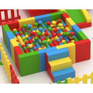 Indoor Commercial Soft Play Center with Ball <b>Pool</b> <b>Slide</b> for Kids High Capacity EPE & PU Materials Plastic Safety - Product Image 6