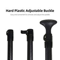 Pagaie de SUP réglable en fibre de carbone Tame Billow, lame légère en nylon, pour planche à pagaie, surf et sports nautiques