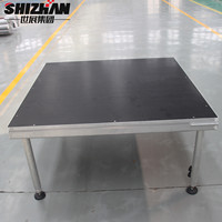 Podium extérieur 4x4 pieds en aluminium, plateforme de scène, vente directe d'usine, haute qualité, certifié TUV ISO9001, prix compétitif