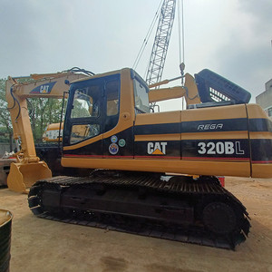 20Ton ก่อสร้างที่มีสภาพการทำงานที่ดี320D2 320D ใช้320CL 320B หนอนผีเสื้อของแท้/D2l 320gcexcavators - Product Image 5
