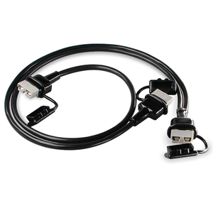 Faisceau de câbles <span class=keywords><strong>SED</strong></span> SG50A 600V connecteur fil avec couvercle anti-poussière et couvercle de protection un glisser deux - Product Image 1