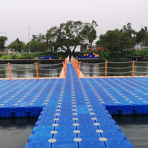 Plataforma <span class=keywords><strong>Flotante</strong></span> de Plástico HDPE Shenghui, Muelle para Embarcaciones con Bisagra para Motos Acuáticas, Embarcaciones y Uso Marino - Product Image 1