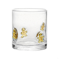 Tasse en verre incrustée de coquillages, texture pétillante, design inspiré de l'océan, idéale pour les boissons, décor sur le thème de la plage, cadeau unique.