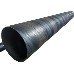 ASTM A252 3级打桩焊接SSAW碳素螺旋钢管