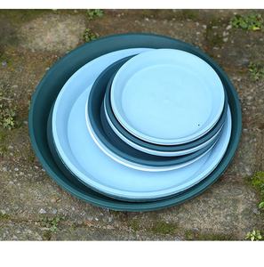 Vente en gros de pots à plantes succulentes de 8 pouces, pots à fleurs en céramique avec plateau pour la décoration de la maison, du bureau et comme cadeau - Product Image 5