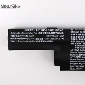 แบตเตอรี่แล็ปท็อป11.1V 5600mAh AS16B5J AS16B8J สำหรับ <span class=keywords><strong>ACER</strong></span> <span class=keywords><strong>E5</strong></span>-<span class=keywords><strong>575G</strong></span>-53VG Series 15.6 "3ICR19/662-2แบตเตอรี่โน้ตบุ๊ค - Product Image 5