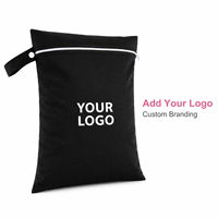Sac de rangement léger personnalisé avec logo pour sous-vêtements, sac à linge multi-usages sec/humide pour couches, sac de voyage pour vêtements