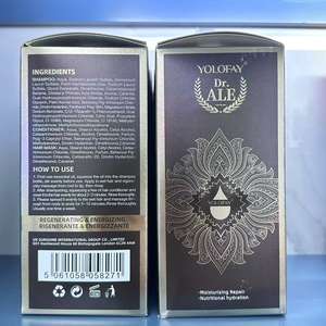 Etiqueta privada Golden Collagenine Luxury Set Hidratante Reparación Champú para el cabello Acondicionador y máscara Kit de cuidado del hogar - Product Image 5