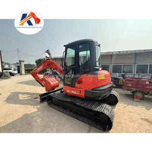 Kubota KX155 Mini Pala 5.5ton Excavadora de minería Japón Hecho Kubota KX155 KX057 KX163 Mini Excavadora de orugas de la KX057-4 - Product Image 1