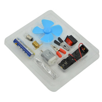 Kit de iniciación de aprendizaje de circuito eléctrico de Física de montaje DIY Kits de Educación de experimentos de Electricidad Básica de laboratorio de ciencias