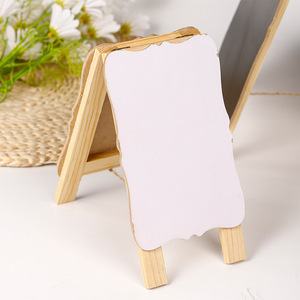 Wooden A Frame Desktop Advertising Board Large And Small <b>Portable</b> For Shop <b>Bar</b> Counter Display Sign - Product Image 2