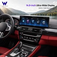 Fournisseur direct, livraison express, moniteur de voiture multifonctionnel de 14,3 pouces avec Carplay, adapté aux BMW M2--M6, séries 1--7, X1--X6