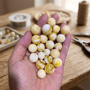 Boules de pierres précieuses blanches naturelles polies, art populaire, Feng Shui, mascotte, décoration intérieure, bijoux DIY, objets de collection, vente en gros - Product Image 3