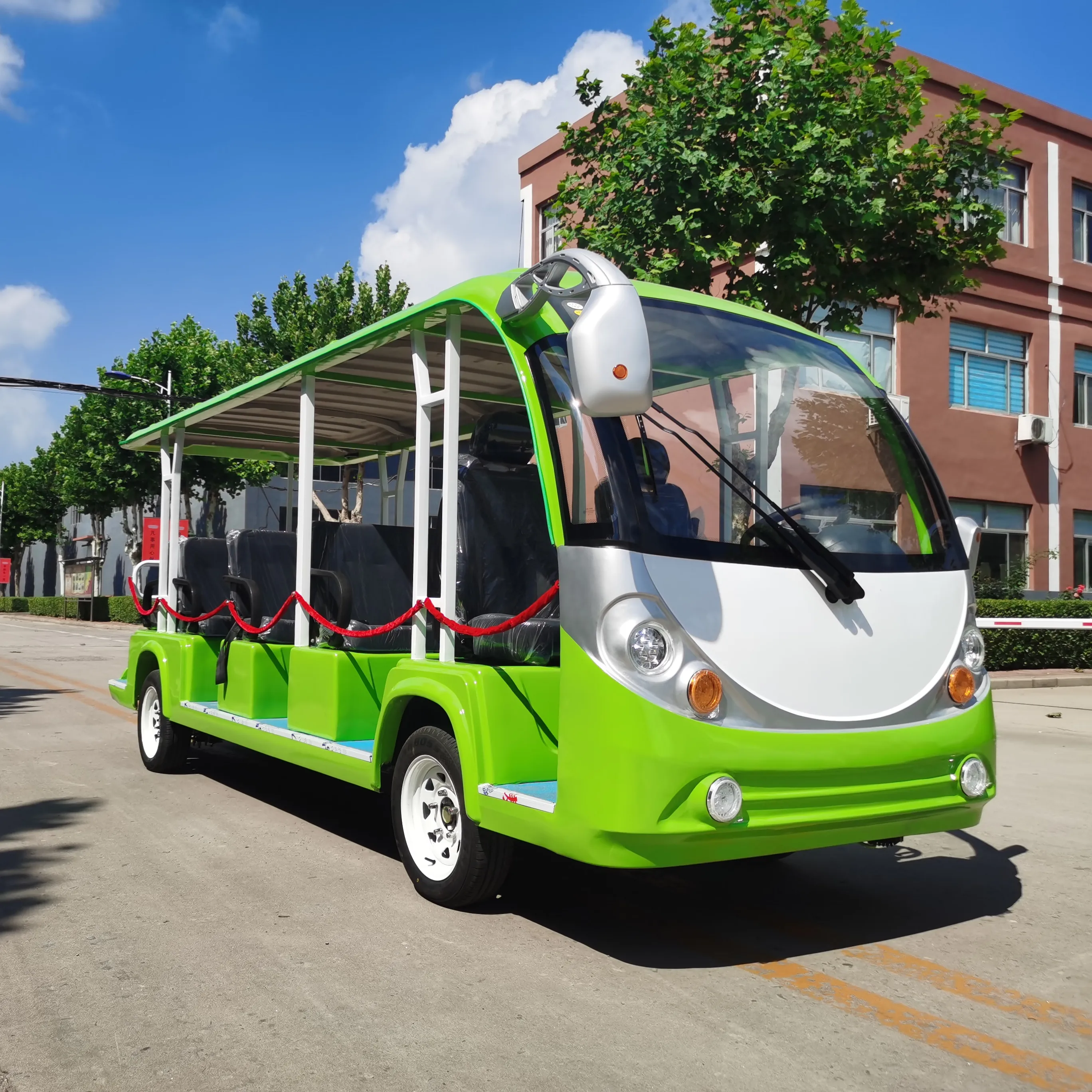 Glänzender elektrischer elektrischer Touristen bus zu verkaufen