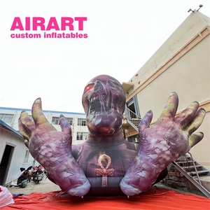 <span class=keywords><strong>Zombie</strong></span> gonflable de décoration de Halloween, figurines gonflables de <span class=keywords><strong>zombie</strong></span> pour l'affichage - Product Image 4