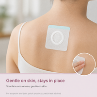 Patch en tissu non tissé Spunlace vierge, doux et respirant, pour points d'acupuncture, destiné à la pâte à base de plantes