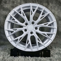 Jantes en alliage coulé de 18/19 pouces, design multi-rayons creux, en stock, PCD 5x108/112/114.3/120 pour BMW Audi Mercedes Benz