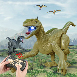 Enfants Infrarouge <span class=keywords><strong>Télécommande</strong></span> Dinosaure Marche RC Robot Dinosaure avec Son Réaliste Marche Dinosaure <span class=keywords><strong>Velociraptor</strong></span> - Product Image 4