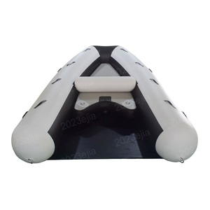 Bateau Gonflable Portable en Promotion pour Jet Ski, Tender Gonflable Dockable avec Support Jet Ski et Sièges Passagers - Product Image 5