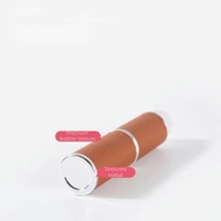 Flacon de parfum en verre personnalisé, atomiseur de parfum rechargeable en cuir de luxe, flacon de voyage portable, 10 ml